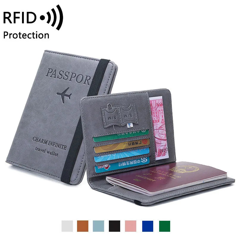 כיסוי לדרכון עם הגנת RFID
